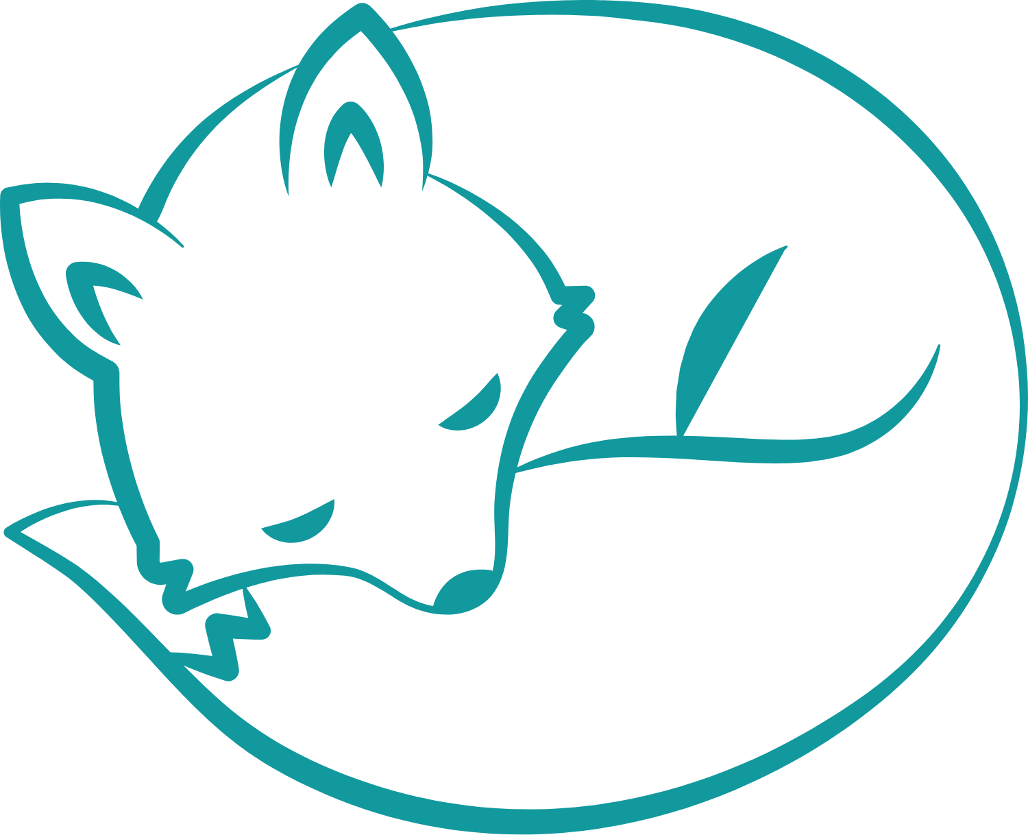 Fyine logo vert canard